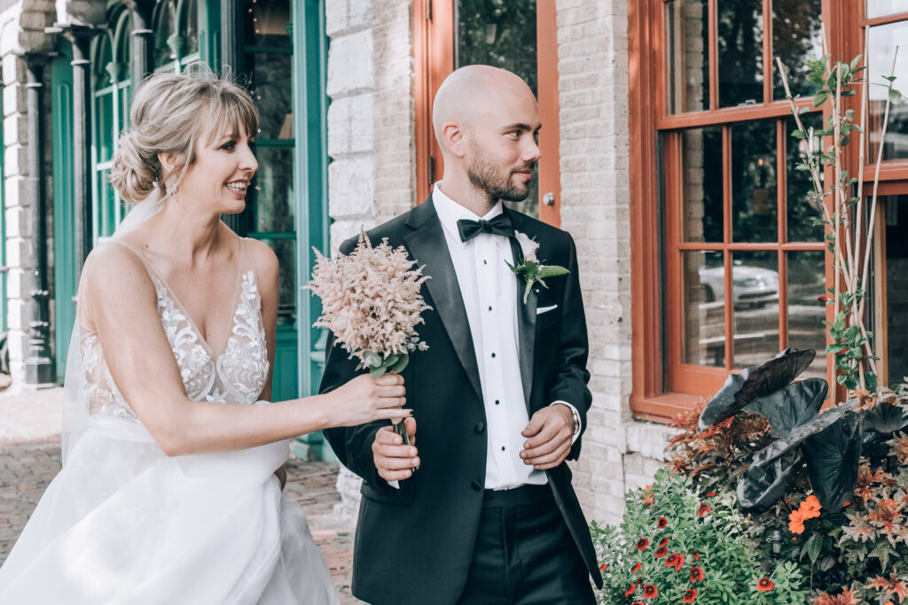 Bride and Groom,  at Aster Cafe, River Room, St